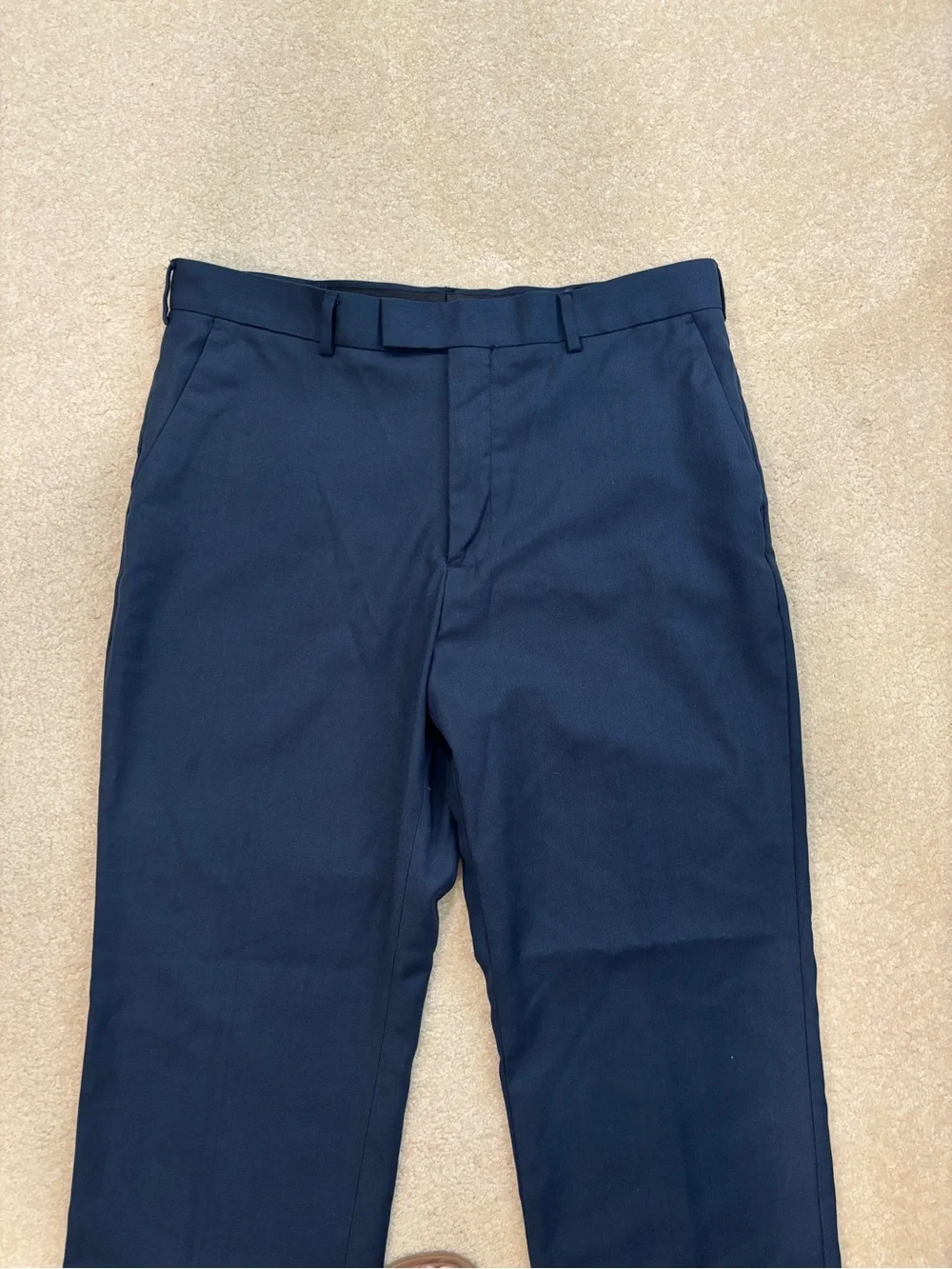 Perry Ellis Men's Navy Dress Pants Size 34